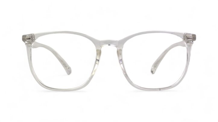Clear Transparent Crystal Frame Eyeglasses