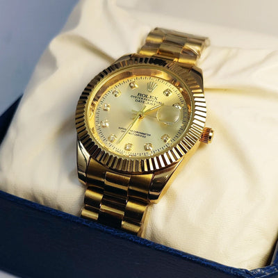 Classic Stainless Steel Luxury Watch– sleek,timeless,bold