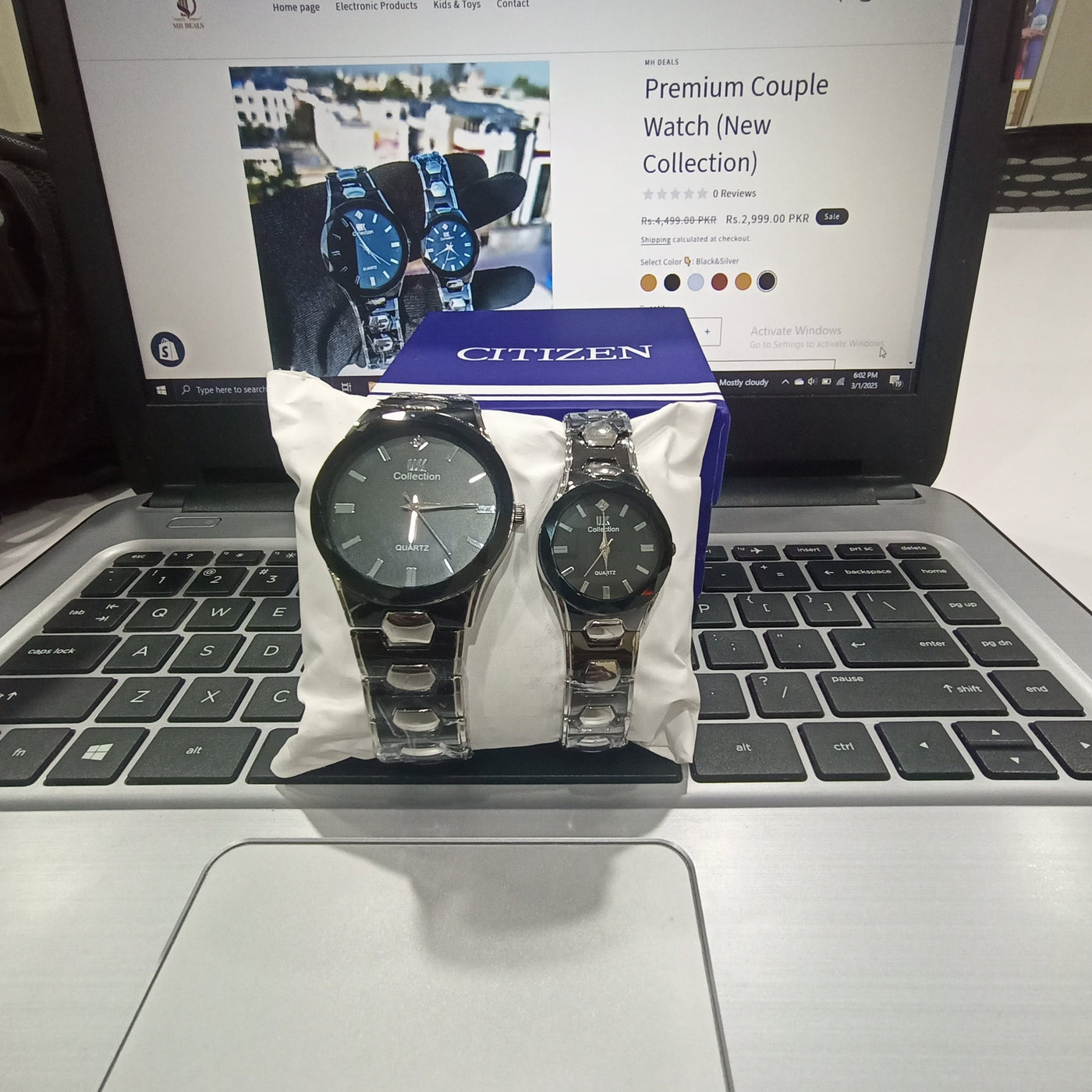 Premium Couple Watch