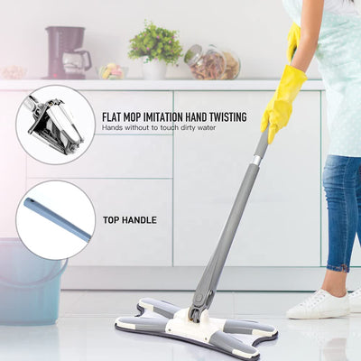 X-Shape Floor 360 Rotating Twist Mop