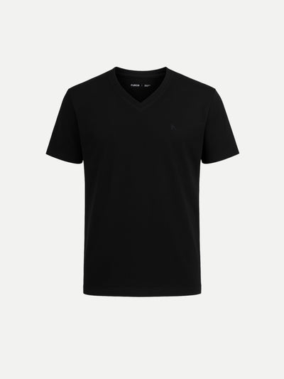 Regular Fit Basic V-Neck Tee