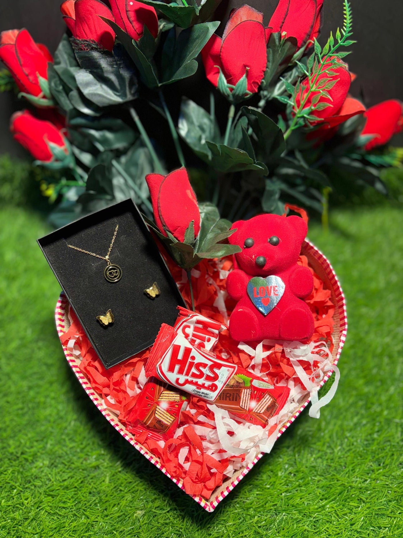 Valentine's Heart-Shaped Gift Box