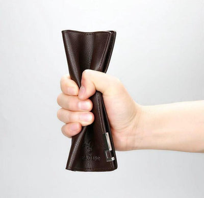 Unisex Vintage Long Foldable Wallet